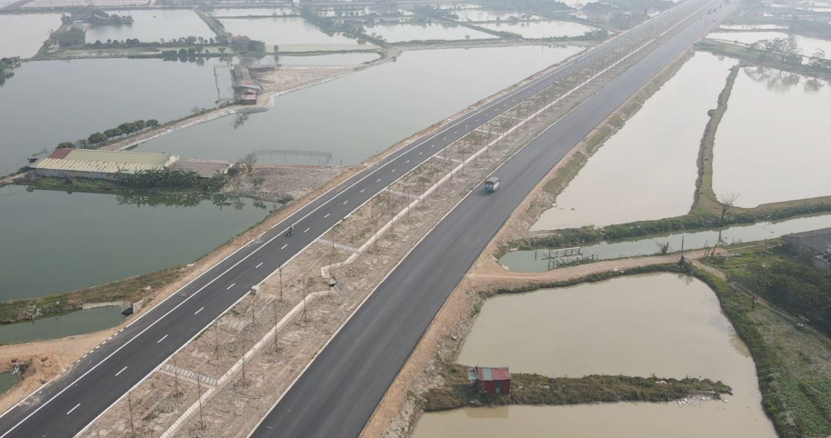 Hà Nội thông xe đường trục phía Nam thêm gần 7 km- Ảnh 1. Hà Nội thông xe đường trục phía Nam thêm gần 7 km- Ảnh 1.