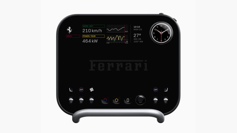 Cú bắt tay lịch sử: "Phù thủy thiết kế của Apple" Jony Ive chính thức thổi hồn vào nội thất siêu xe điện Ferrari Luce- Ảnh 4. Cú bắt tay lịch sử: