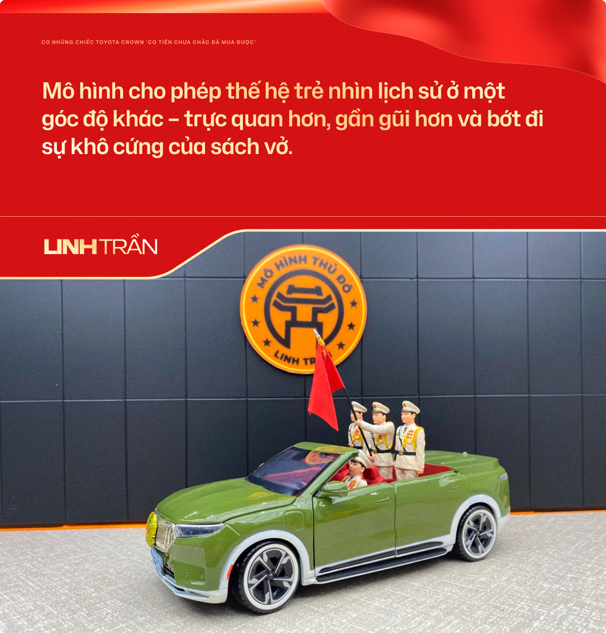 Từ Toyota Crown tới VinFast VF 9: Tay chơi H&agrave; Th&agrave;nh kể chuyện lịch sử bằng m&ocirc; h&igrave;nh xe- Ảnh 11.