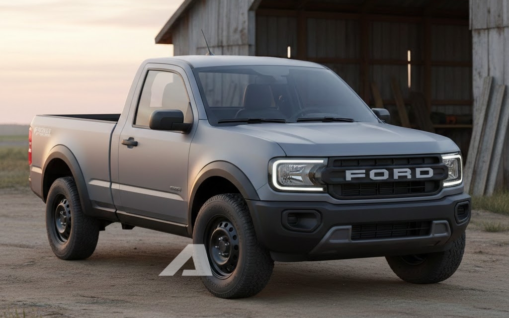 Ford sắp tung th&ecirc;m b&aacute;n tải gi&aacute; rẻ hơn cả Ranger v&agrave; Maverick: Bảng t&ecirc;n ho&agrave;n to&agrave;n mới, d&ugrave;ng m&aacute;y xăng dầu, ra mắt 2029- Ảnh 2.