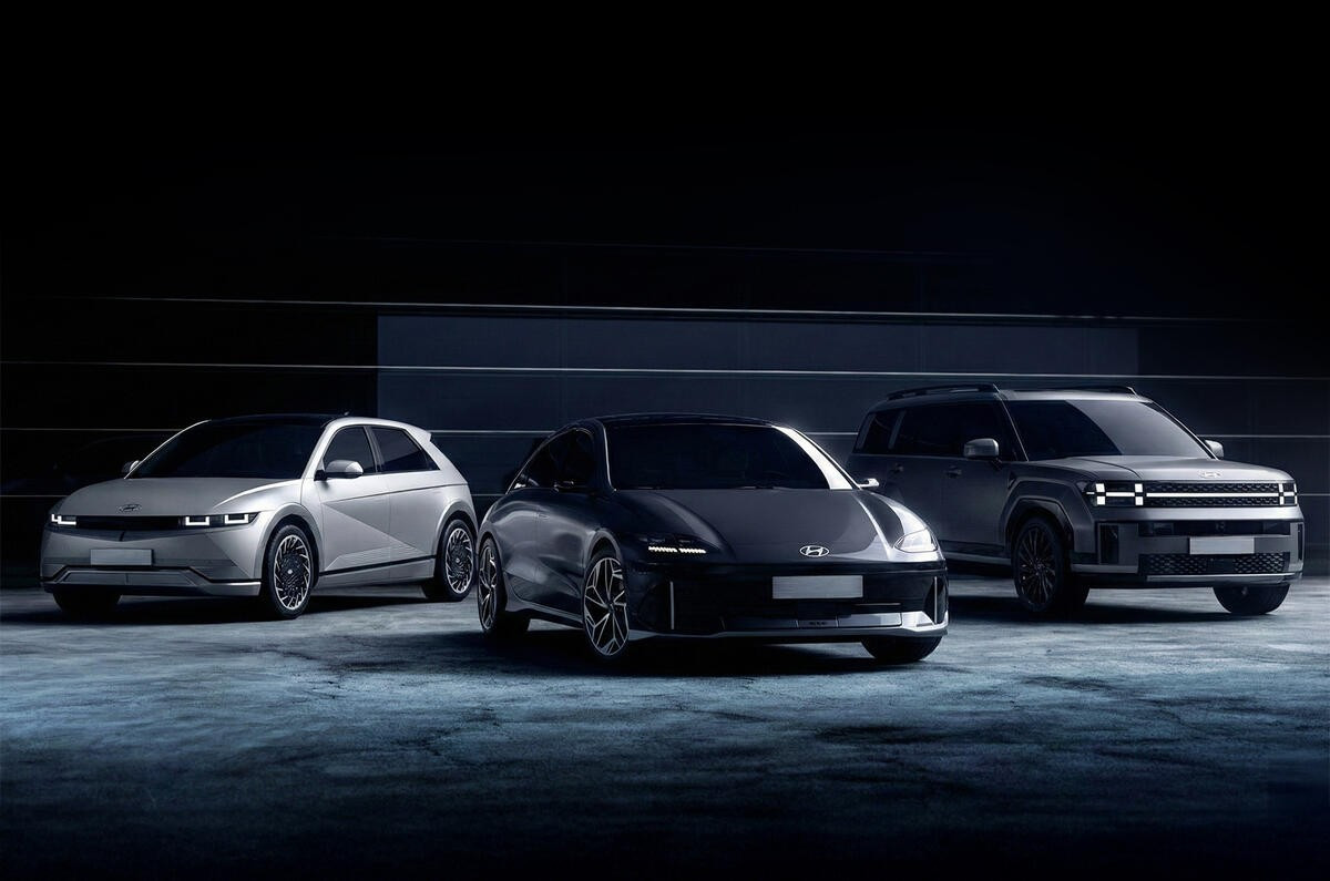 Hyundai h&eacute; lộ diện mạo của c&aacute;c d&ograve;ng SUV v&agrave; &ocirc; t&ocirc; điện tương lai- Ảnh 2.