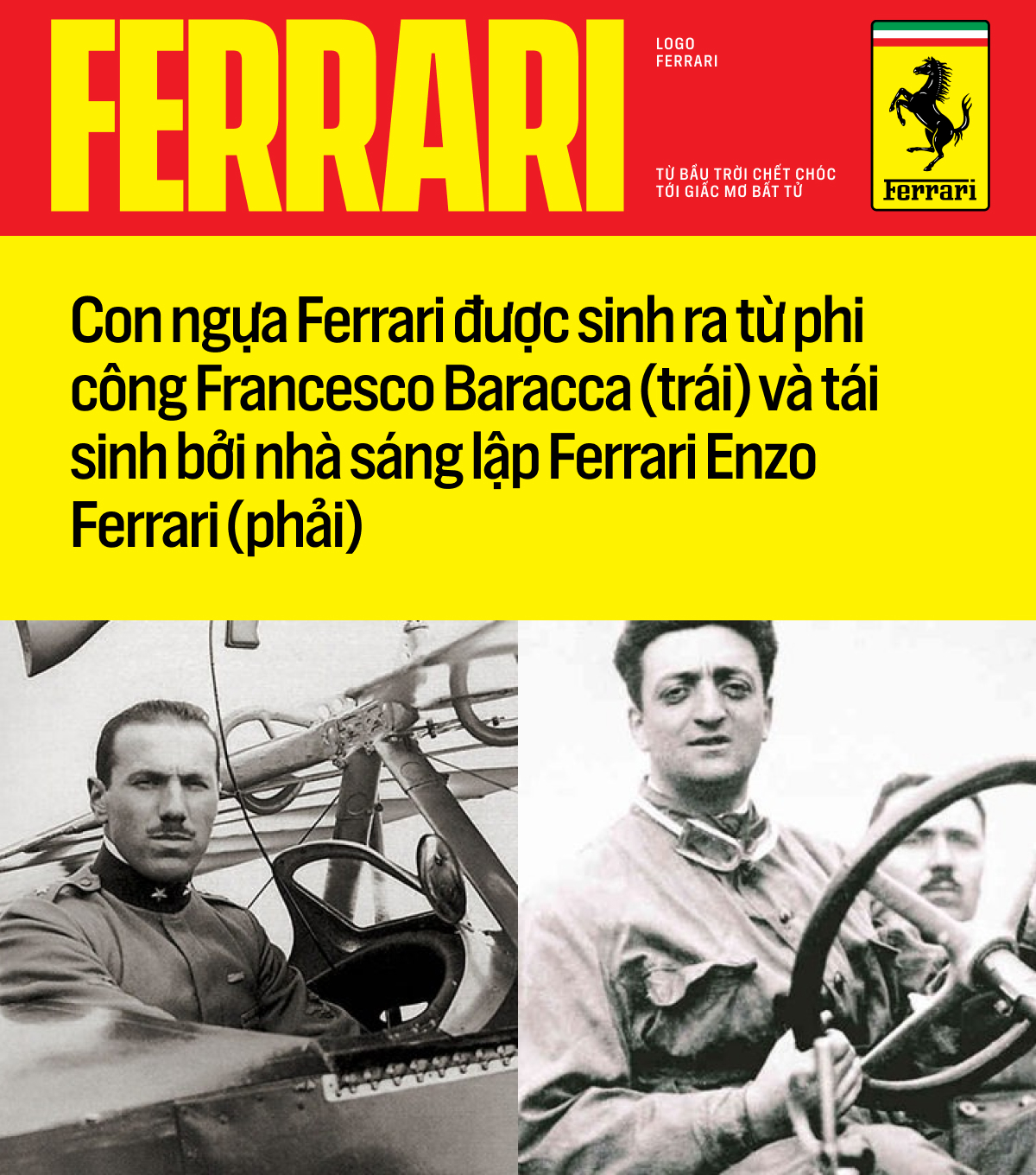 Con ngựa sinh ra từ kh&oacute;i lửa: C&acirc;u chuyện logo Ferrari, từ chiến tranh đến biểu tượng bất tử- Ảnh 5.