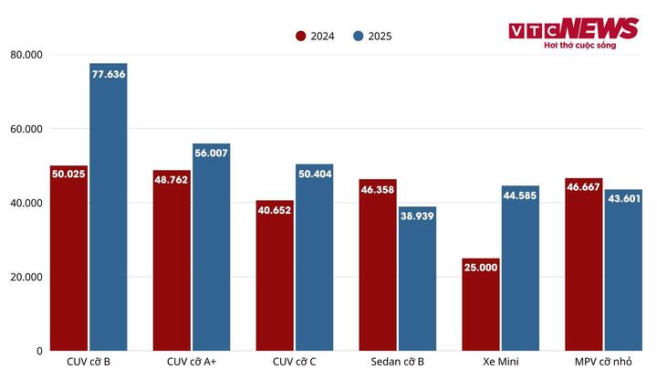 Nh&igrave;n lại xu hướng ti&ecirc;u d&ugrave;ng xe &ocirc; t&ocirc; của người Việt trong năm 2025- Ảnh 1.