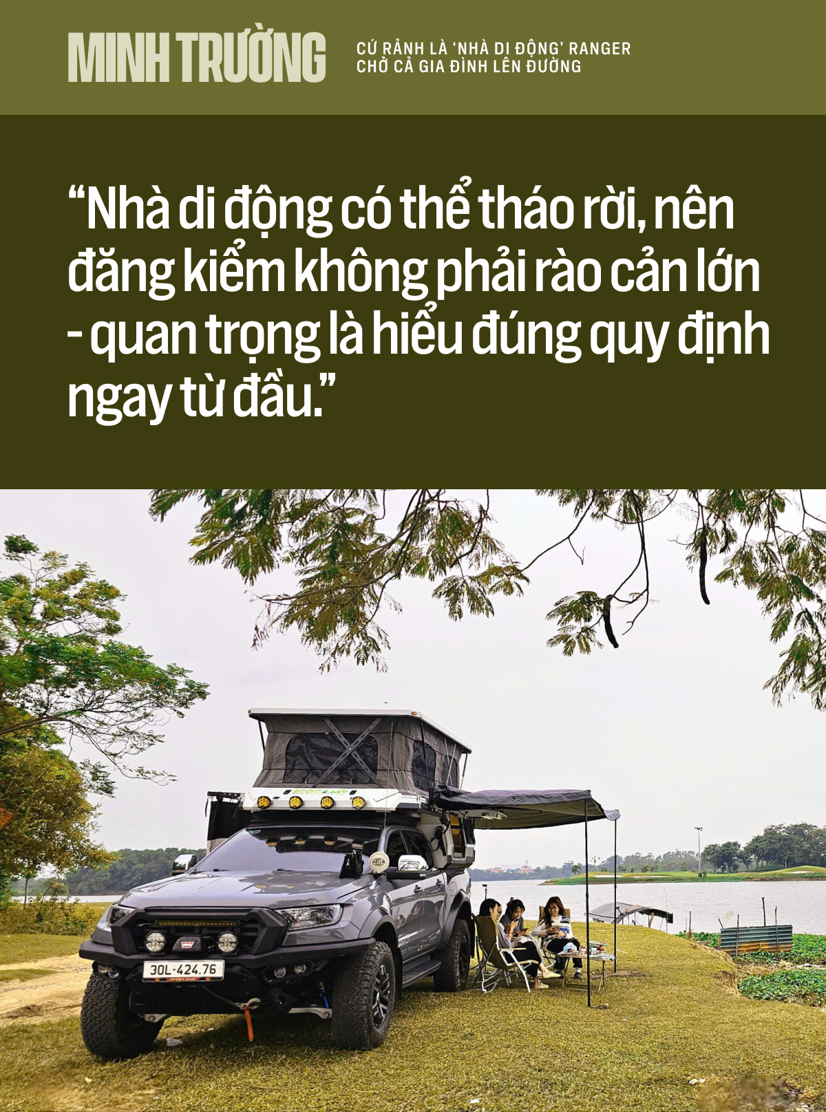 Gia đ&igrave;nh H&agrave; Nội bỏ cả tỷ l&agrave;m nh&agrave; di động từ xe Ford: &lsquo;Tốn một ch&uacute;t nhưng đi khắp Việt Nam m&agrave; vẫn v&aacute;c được cả nh&agrave; đi theo&rsquo;- Ảnh 5.