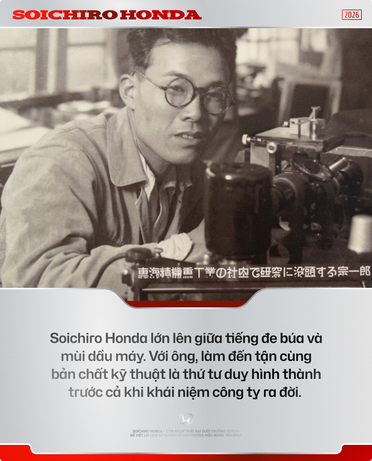 Soichiro Honda - ‘Con ngựa’ thất bại dưới trướng Toyota để viết lại lịch sử ngành xe với thương hiệu mang tên mình- Ảnh 1. Soichiro Honda - ‘Con ngựa’ thất bại dưới trướng Toyota để viết lại lịch sử ngành xe với thương hiệu mang tên mình- Ảnh 1.