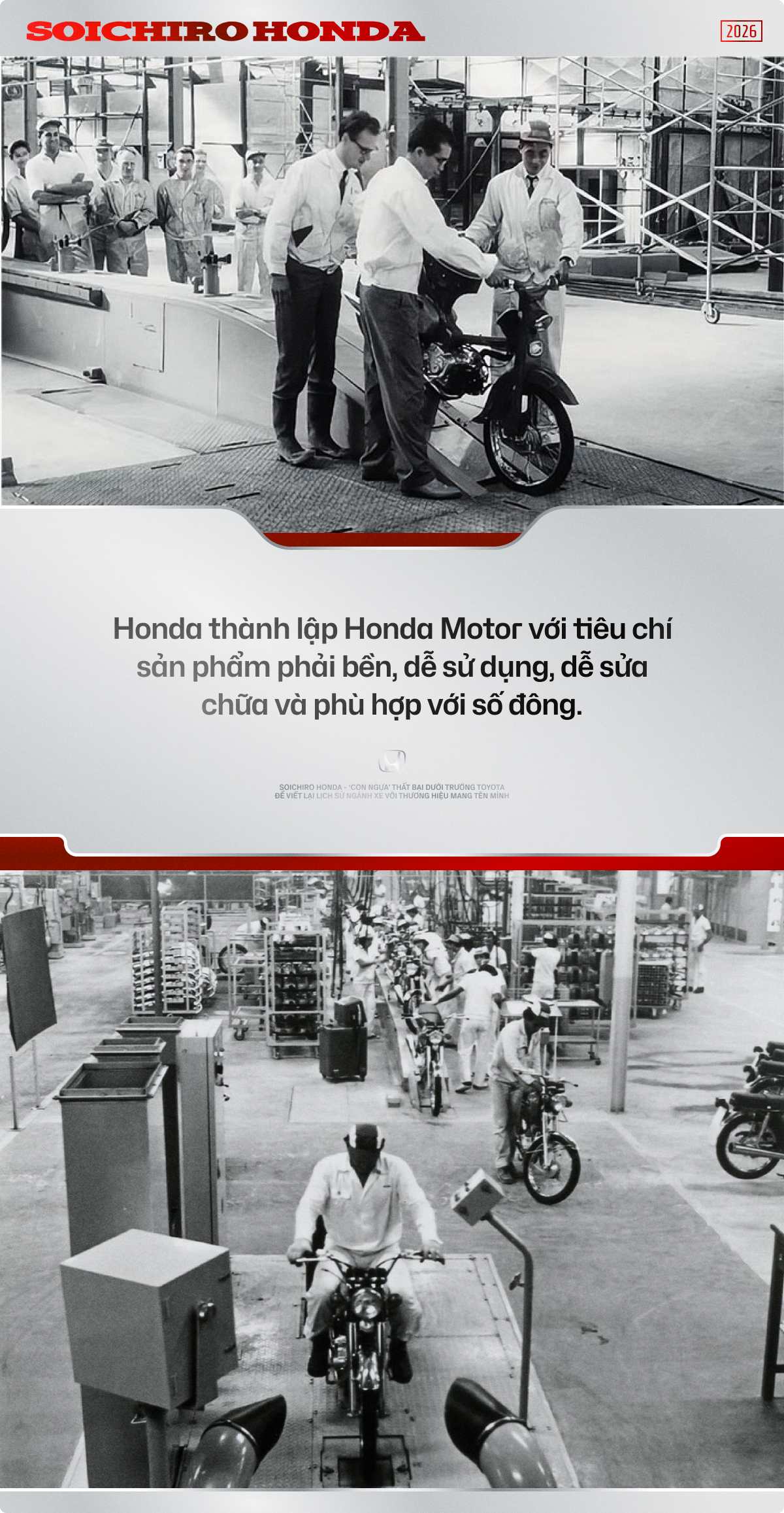 Soichiro Honda - ‘Con ngựa’ thất bại dưới trướng Toyota để viết lại lịch sử ngành xe với thương hiệu mang tên mình- Ảnh 4. Soichiro Honda - ‘Con ngựa’ thất bại dưới trướng Toyota để viết lại lịch sử ngành xe với thương hiệu mang tên mình- Ảnh 4.