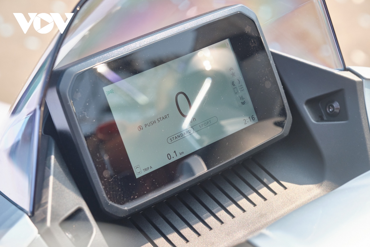 Cận cảnh Honda UC3 - xe m&aacute;y điện sắp b&aacute;n tại Việt Nam- Ảnh 5.