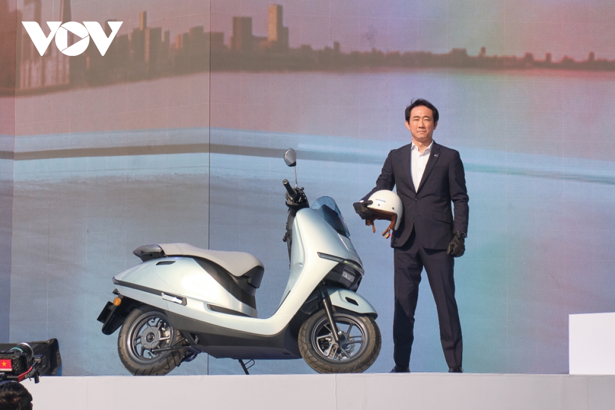 Cận cảnh Honda UC3 - xe m&aacute;y điện sắp b&aacute;n tại Việt Nam- Ảnh 1.