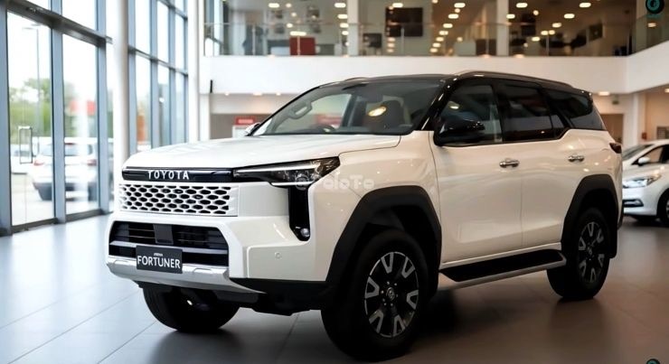 Toyota Fortuner 2026 lần đầu lộ diện: Thiết kế vu&ocirc;ng vức lột x&aacute;c, giữ chất khung gầm rời, sắp 'phả hơi n&oacute;ng' l&ecirc;n Ford Everest- Ảnh 2.
