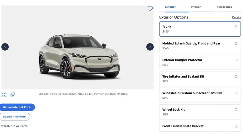 Ford 'tính tiền' chủ xe Mustang Mach-E gần 13 triệu đồng nếu muốn có cốp trước: Khách hàng Việt Nam có thể cũng bị ảnh hưởng- Ảnh 2. Ford 'tính tiền' chủ xe Mustang Mach-E gần 13 triệu đồng nếu muốn có cốp trước: Khách hàng Việt Nam có thể cũng bị ảnh hưởng- Ảnh 2.