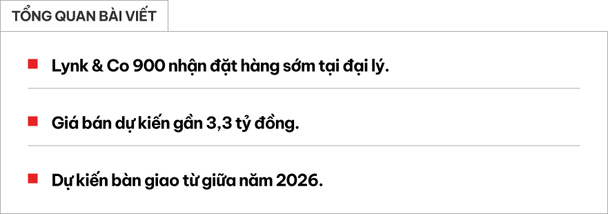 Lynk & Co 900 giá dự kiến 3,3 tỷ đồng tại Việt Nam lộ toàn thông số: Màn hình 30 inch, ghế xoay 180 độ siêu độc, máy hybrid mạnh ngang siêu xe- Ảnh 1. Lynk & Co 900 giá dự kiến 3,3 tỷ đồng tại Việt Nam lộ toàn thông số: Màn hình 30 inch, ghế xoay 180 độ siêu độc, máy hybrid mạnh ngang siêu xe- Ảnh 1.