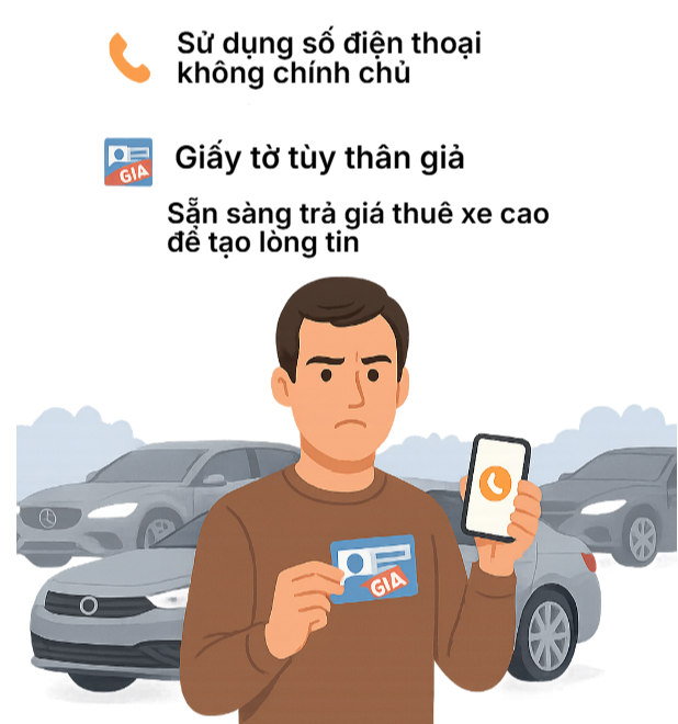 C&ocirc;ng an cảnh b&aacute;o tới tất cả c&aacute;c chủ &ocirc; t&ocirc;, xe m&aacute;y khi cho muợn hoặc cho thu&ecirc; xe- Ảnh 1.