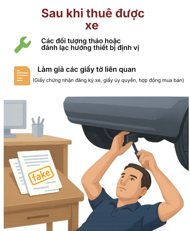 C&ocirc;ng an cảnh b&aacute;o tới tất cả c&aacute;c chủ &ocirc; t&ocirc;, xe m&aacute;y khi cho muợn hoặc cho thu&ecirc; xe- Ảnh 2.