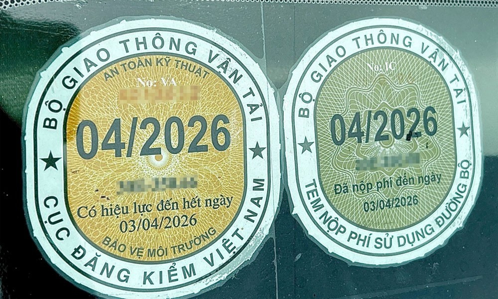 Đề xuất bỏ tem đăng kiểm d&aacute;n k&iacute;nh &ocirc; t&ocirc;, gi&aacute;m s&aacute;t bằng AI- Ảnh 1.