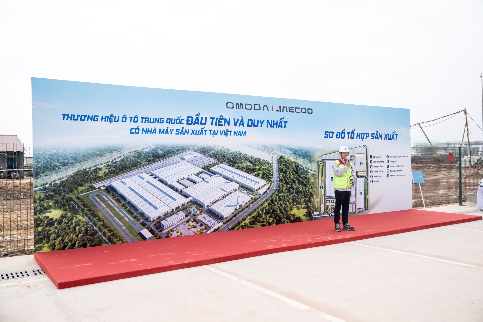 V&agrave;o tận nơi đổ m&oacute;ng nh&agrave; m&aacute;y Omoda & Jaecoo Việt Nam để thấy họ c&oacute; thật sự nghi&ecirc;m t&uacute;c sản xuất v&agrave; b&aacute;n xe cho người Việt hay kh&ocirc;ng?- Ảnh 1.