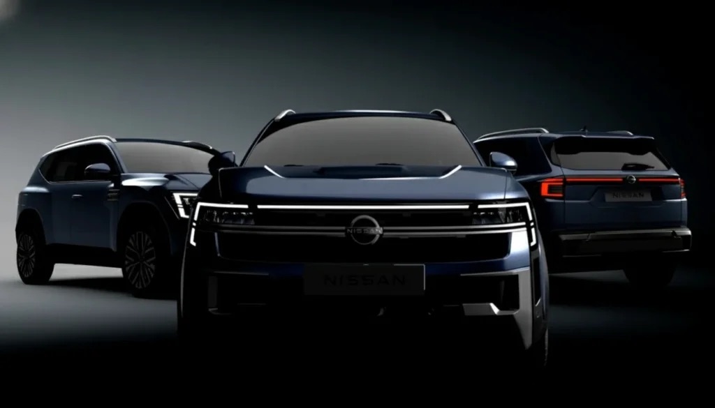 Nissan Tekton lộ diện tr&ecirc;n đường: 2 m&agrave;n h&igrave;nh lớn, m&aacute;y xăng nhưng m&acirc;m như xe điện, c&oacute; ADAS, sắp ra mắt cạnh tranh Xforce, Creta- Ảnh 1.