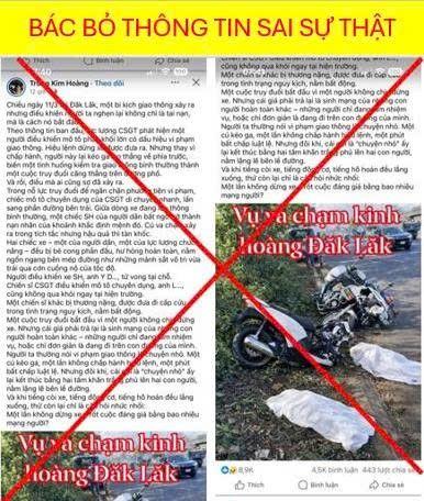 Sự thật về bài đăng "CSGT và người dân tử vong"- Ảnh 1. Sự thật về bài đăng "CSGT và người dân tử vong"- Ảnh 1.