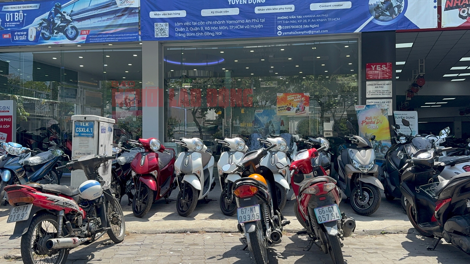 Người dân xếp hàng bốc số mua xe máy điện khi giá xăng tăng vọt, cửa hàng quá tải- Ảnh 4. Người dân xếp hàng bốc số mua xe máy điện khi giá xăng tăng vọt, cửa hàng quá tải- Ảnh 4.