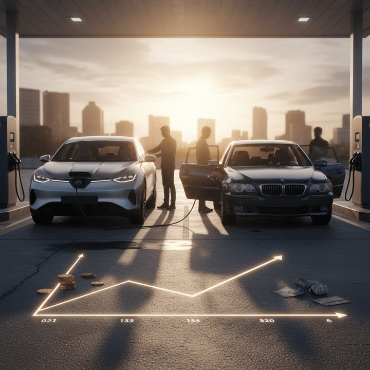 &Ocirc; t&ocirc; điện c&oacute; thật sự mất gi&aacute; nhanh hơn xe xăng?- Ảnh 2.