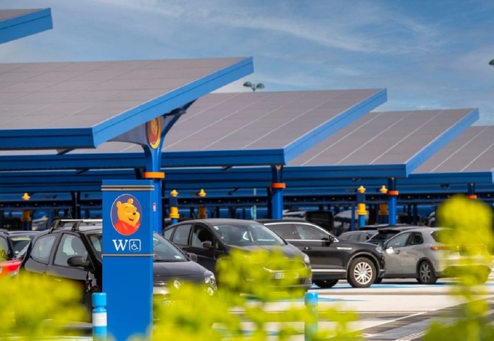 Disneyland biến b&atilde;i đỗ xe th&agrave;nh 'trang trại' điện mặt trời khổng lồ- Ảnh 2.
