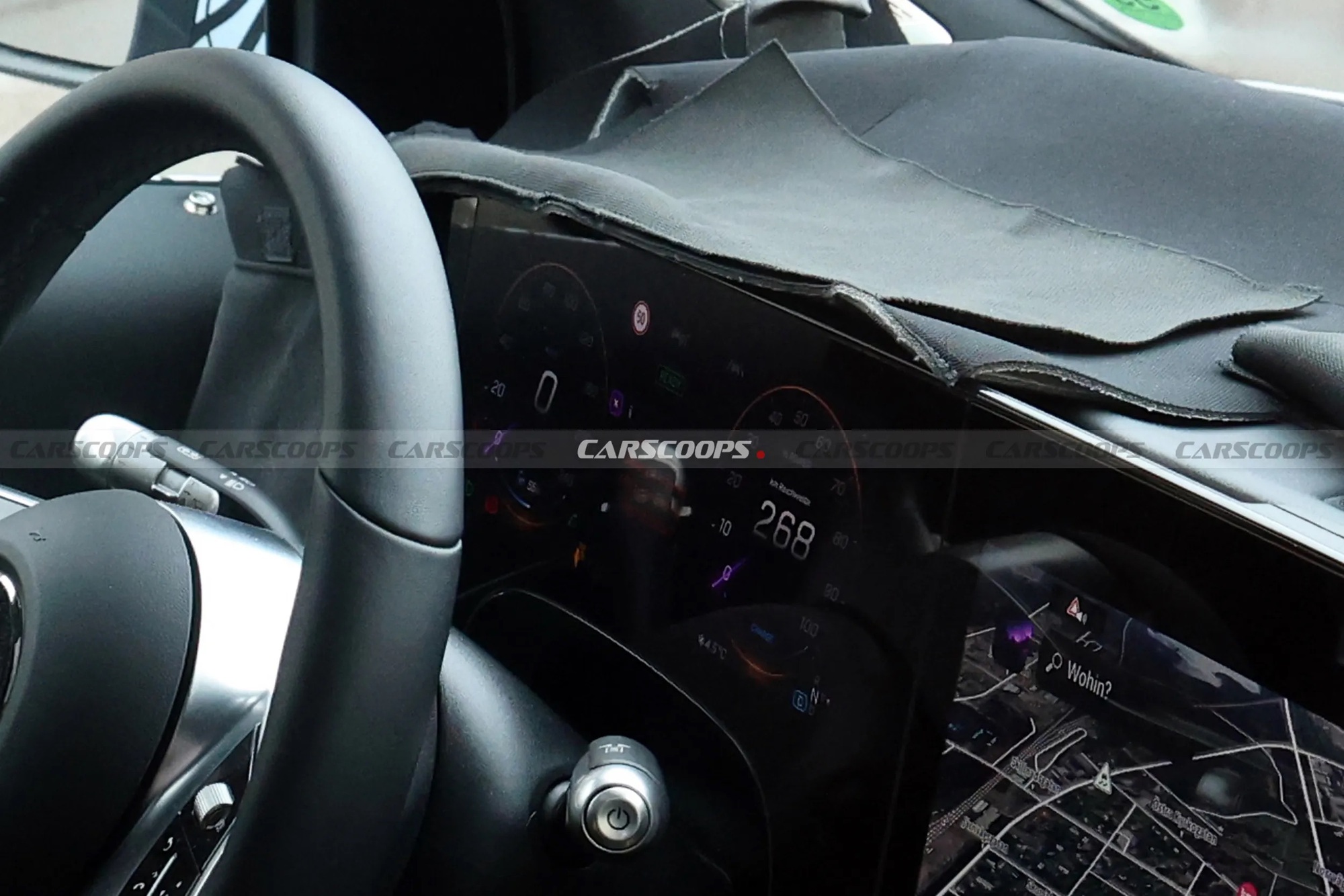 Mercedes-Benz GLA đời mới lộ nội thất với cặp m&agrave;n h&igrave;nh khủng c&ugrave;ng tầm vận h&agrave;nh &lsquo;chỉ&rsquo; chưa tới 500km/sạc- Ảnh 6.