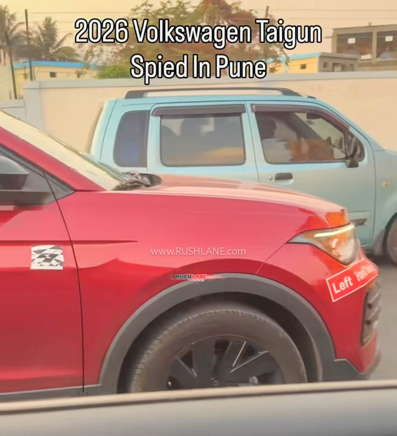 VW Taigun 2026 lộ diện trên đường: Mặt trước hiện đại hơn, dễ có màn hình lớn như ‘anh em’ Kushaq, cạnh tranh Seltos, Creta- Ảnh 1. VW Taigun 2026 lộ diện trên đường: Mặt trước hiện đại hơn, dễ có màn hình lớn như ‘anh em’ Kushaq, cạnh tranh Seltos, Creta- Ảnh 1.