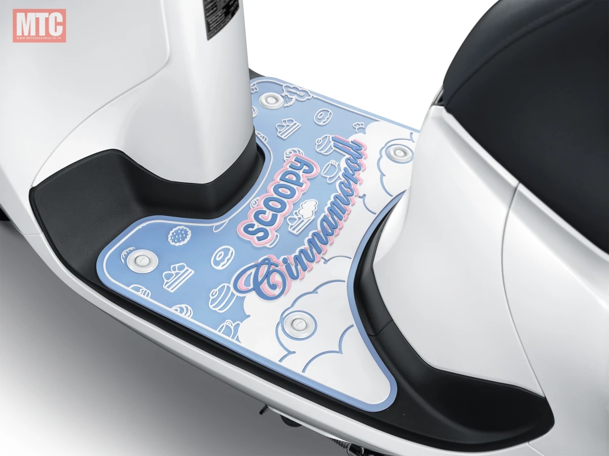 Honda Scoopy Cinnamoroll 2026 g&acirc;y sốt với thiết kế &ldquo;cute lạc lối&rdquo;, bản giới hạn 2.000 chiếc khiến giới trẻ săn l&ugrave;ng- Ảnh 4.