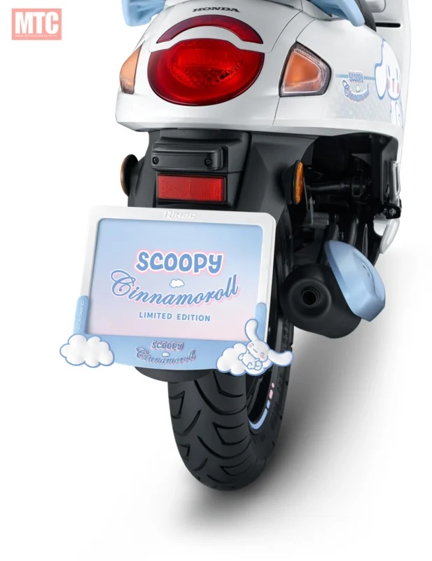 Honda Scoopy Cinnamoroll 2026 g&acirc;y sốt với thiết kế &ldquo;cute lạc lối&rdquo;, bản giới hạn 2.000 chiếc khiến giới trẻ săn l&ugrave;ng- Ảnh 5.