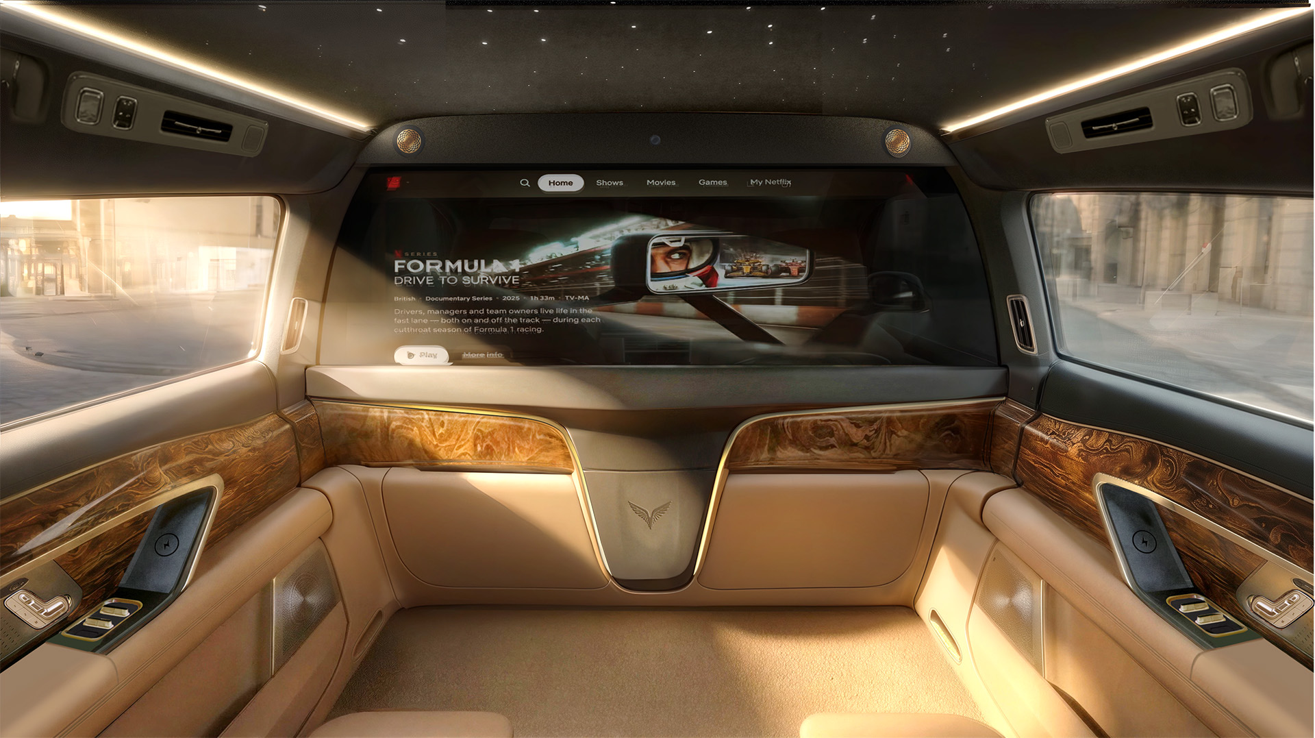 VinFast ra mắt 2 xe si&ecirc;u sang mới: SUV, sedan đều c&oacute; ca-lăng si&ecirc;u lớn, ghế 'chủ tịch', nhiều chi tiết mạ v&agrave;ng, ốp gỗ qu&yacute;- Ảnh 11.