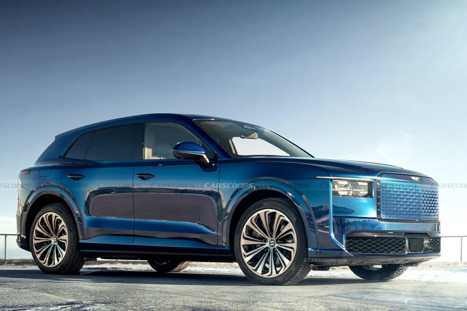 Xem trước SUV thuần điện của Bentley: Động cơ mạnh hơn 1.100 m&atilde; lực, dễ g&acirc;y &aacute;p lực cho Mercedes-Maybach EQS SUV- Ảnh 4.