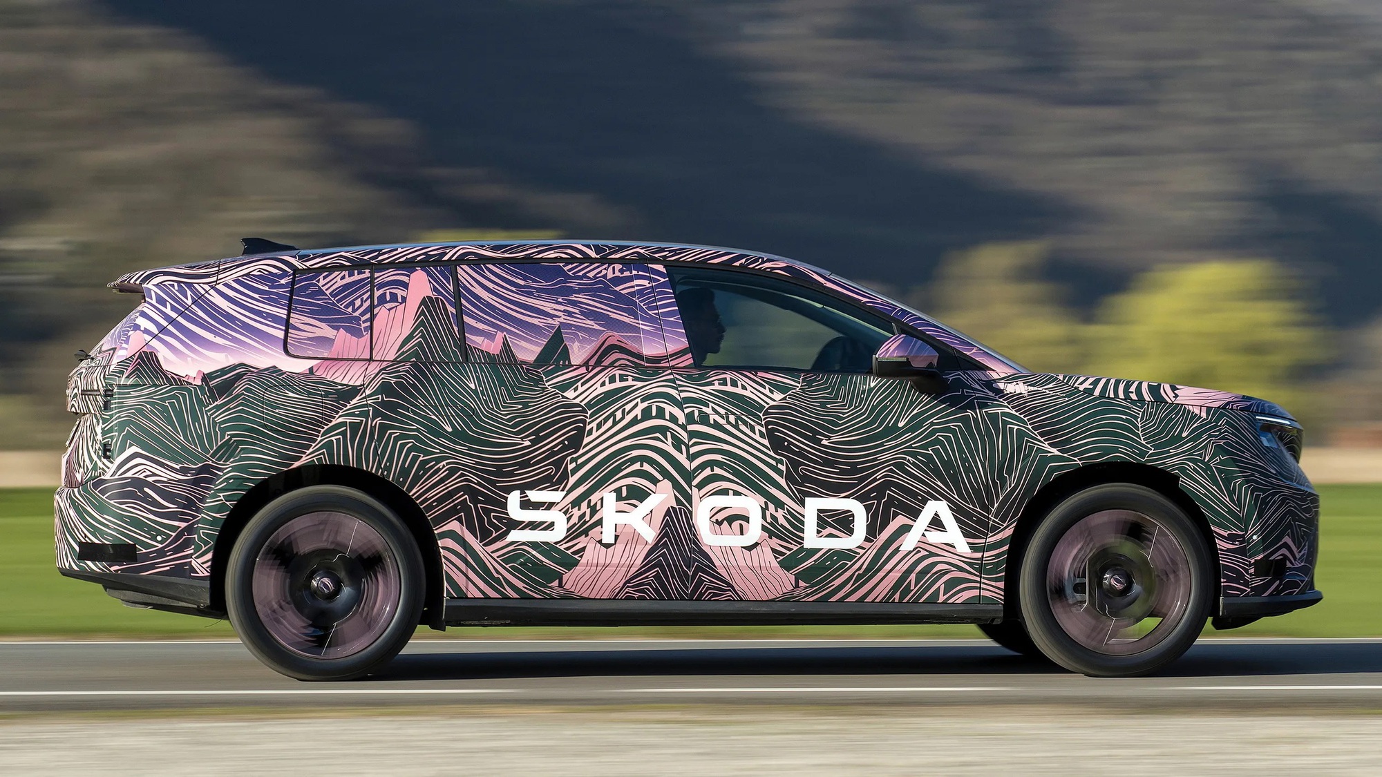 Skoda Peaq - SUV khủng nhất của h&atilde;ng được h&eacute; lộ bộ ảnh mới c&ugrave;ng th&ocirc;ng số: Lớn hơn Kodiaq, cấu h&igrave;nh 5-7 chỗ, chạy hơn 600km/sạc- Ảnh 13.