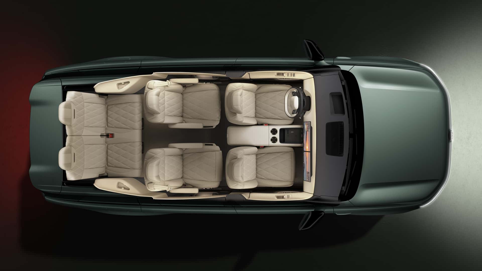 Volkswagen sắp c&oacute; xe gia đ&igrave;nh mới: M&agrave;n h&igrave;nh khủng 31,2inch, đ&egrave;n viền nội thất d&agrave;i gần 13m quanh xe, động cơ hybrid chạy tới 400km kh&ocirc;ng cần xăng- Ảnh 7.