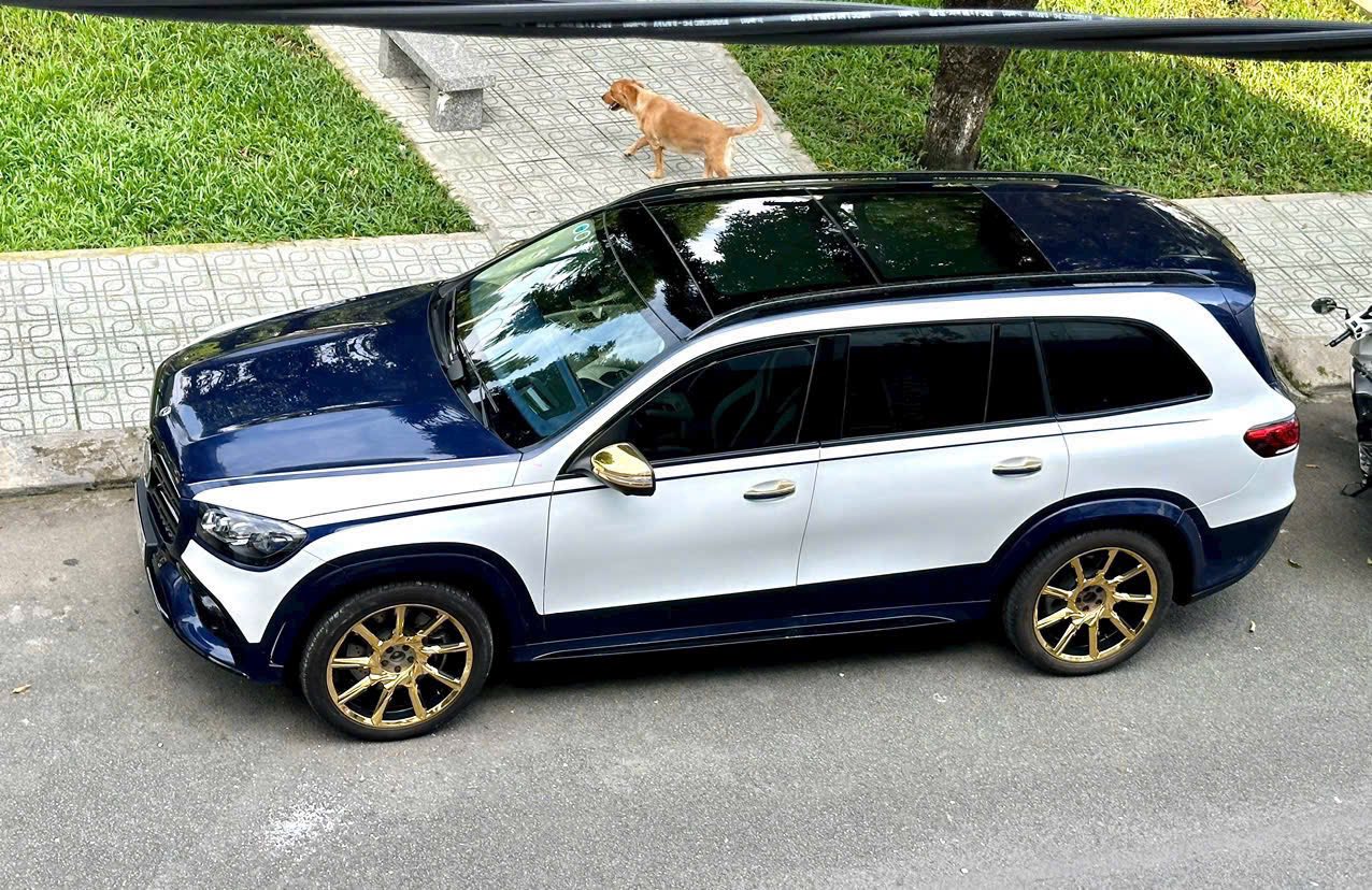 Chiếc Mercedes-Benz GLS 450 n&agrave;y k&eacute;n người nhưng đổi lại đủ nổi bật v&agrave; hiếm: Độ tổng cộng hết 5 tỷ, mạ v&agrave;ng hết 3 tỷ m&agrave; b&aacute;n lại 'chỉ' 4 tỷ đồng- Ảnh 1.