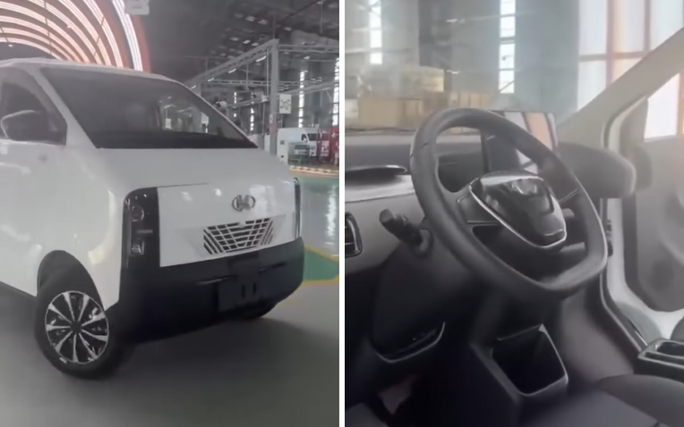 Xe điện lạ bất ngờ xuất hiện trong nh&agrave; m&aacute;y &ocirc; t&ocirc; ở Huế của h&atilde;ng Việt: Đi bao xa, gi&aacute; thế n&agrave;o?- Ảnh 1.