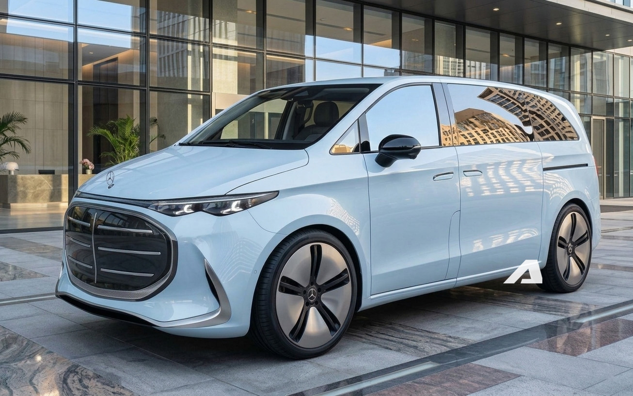 Mercedes-Benz VLE nh&aacute; h&agrave;ng th&ecirc;m chi tiết mới, ra mắt ngay th&aacute;ng n&agrave;y: Đ&egrave;n kiểu GLC, động cơ điện, cạnh tranh Alphard- Ảnh 4.