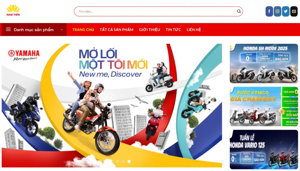 Hệ thống xe m&aacute;y Nam Tiến tung nhiều ưu đ&atilde;i hấp dẫn cho năm 2026- Ảnh 1.