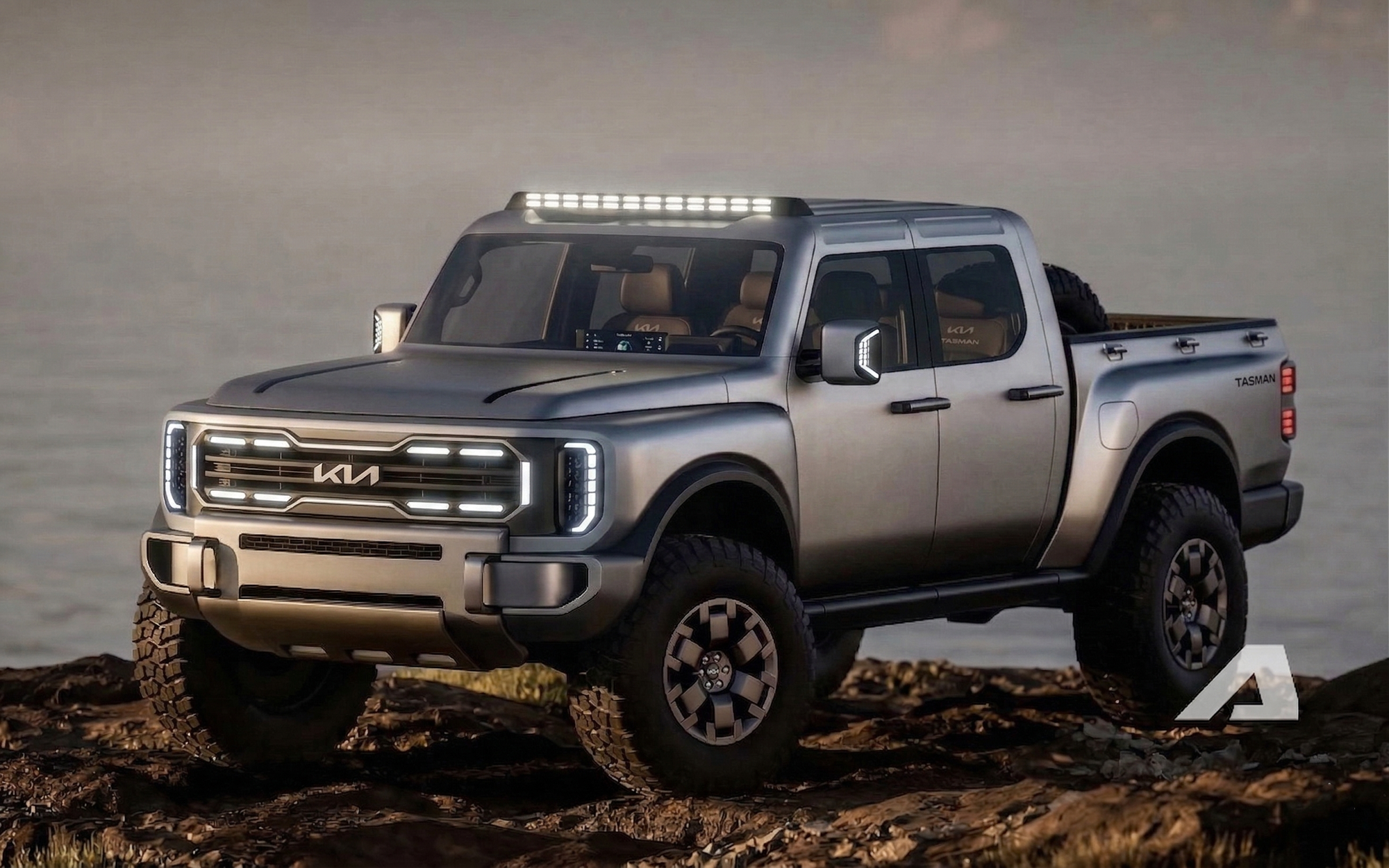 Kia sắp l&agrave;m th&ecirc;m b&aacute;n tải mới với động cơ hybrid v&agrave; EREV, chung &lsquo;ruột&rsquo; Hyundai, cạnh tranh Ranger, Hilux- Ảnh 4.