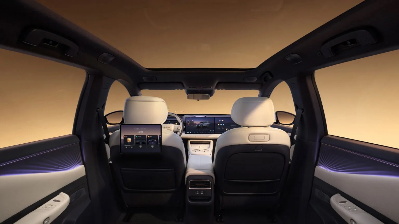 Nissan NX8 - SUV to hơn X-Trail nhưng quy đổi chưa tới 600 triệu đồng, 4 m&agrave;n h&igrave;nh si&ecirc;u khủng, bản điện chạy 650km/sạc- Ảnh 6.