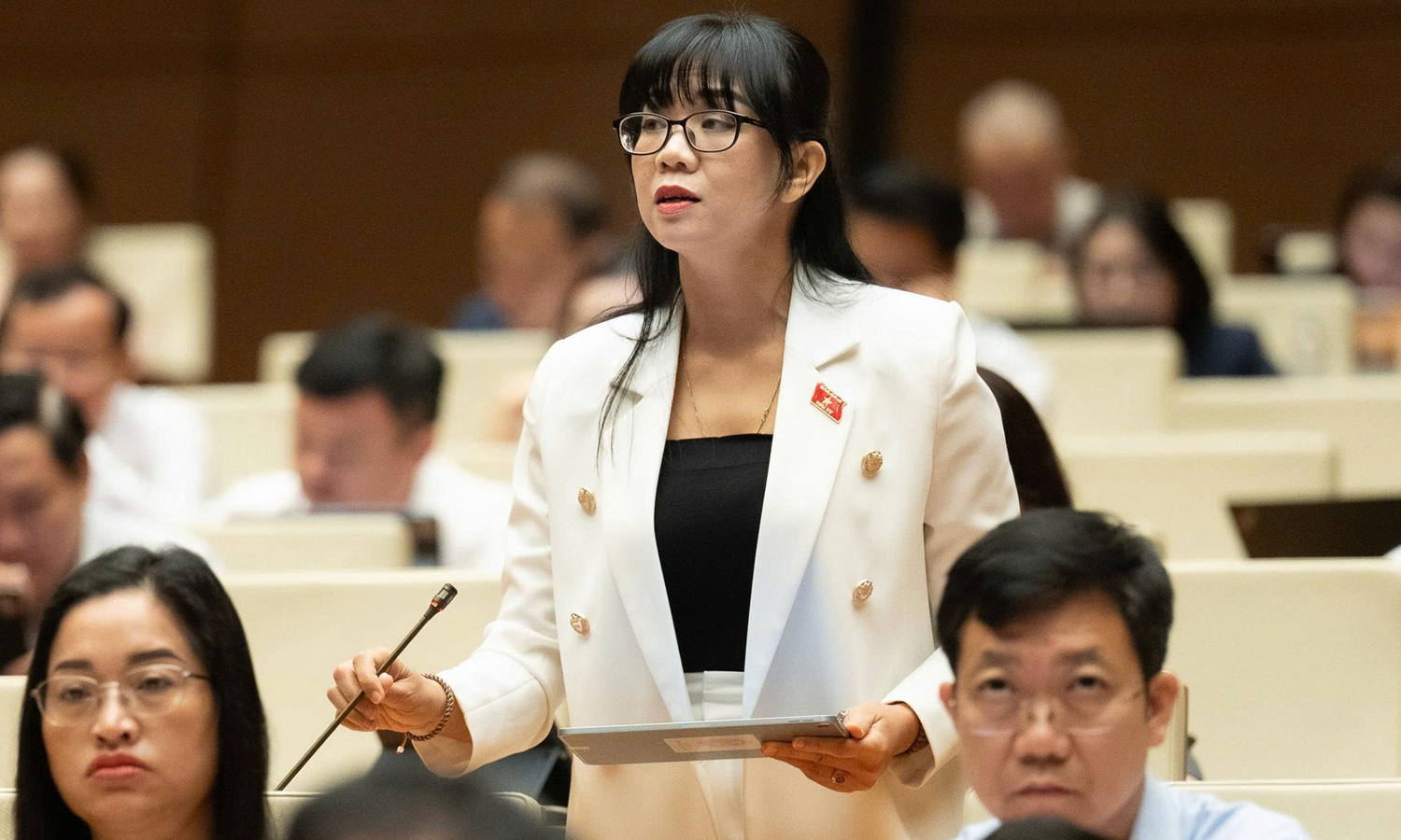 Đại biểu Quốc hội đề xuất H&agrave; Nội cho đỗ xe tr&ecirc;n vỉa h&egrave; c&oacute; điều kiện- Ảnh 2.