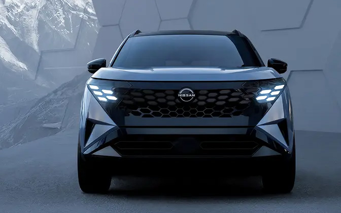 Nissan X-Trail đời mới có loạt ảnh chính thức đầu tiên: Đèn LED lồng lưới tản nhiệt kiểu Tucson, động cơ hybrid chạy điện đấu Outlander- Ảnh 2. Nissan X-Trail đời mới có loạt ảnh chính thức đầu tiên: Đèn LED lồng lưới tản nhiệt kiểu Tucson, động cơ hybrid chạy điện đấu Outlander- Ảnh 2.