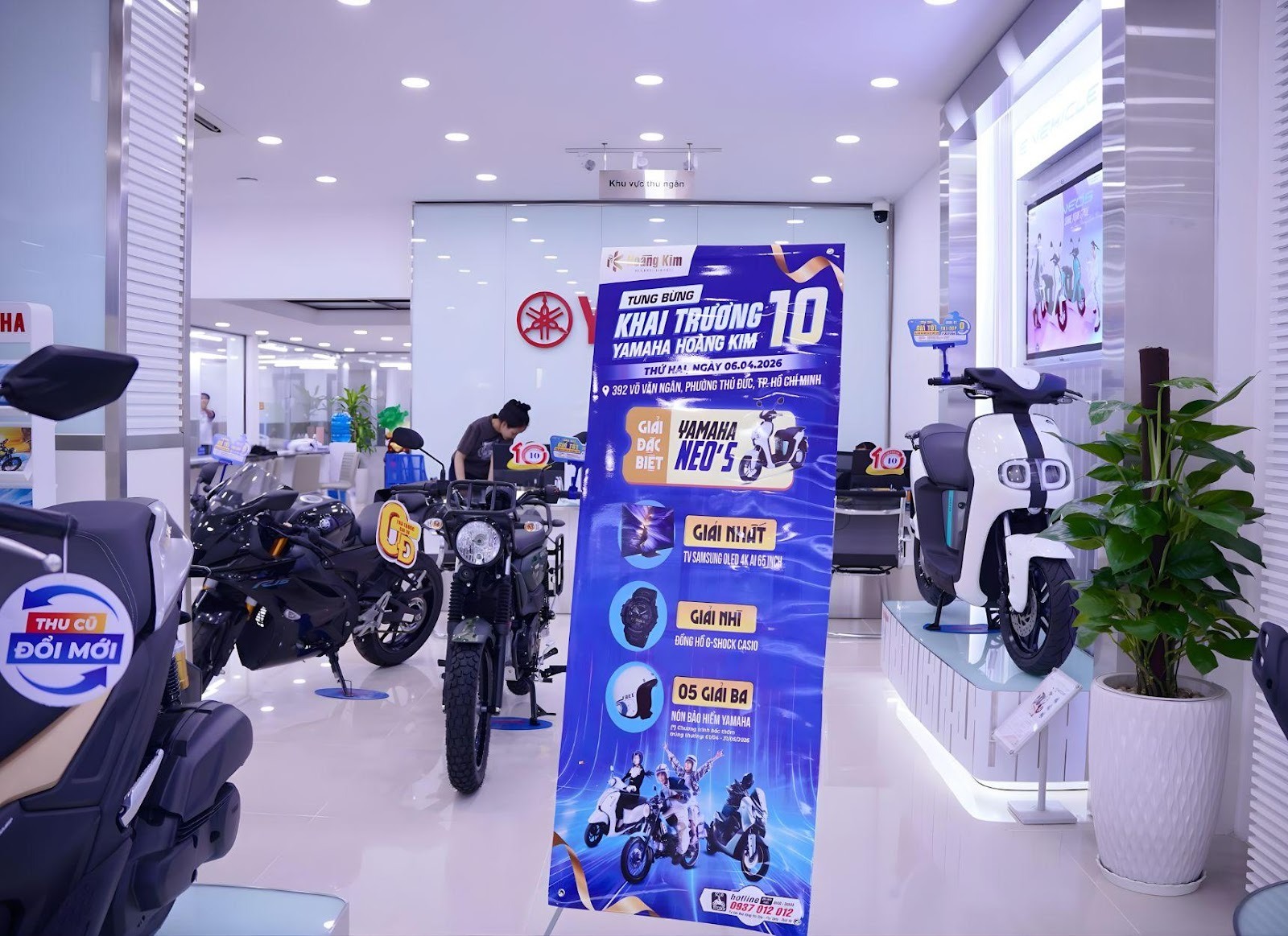 Yamaha Ho&agrave;ng Kim khai trương chi nh&aacute;nh Thủ Đức, mở rộng tầm ảnh hưởng tr&ecirc;n thị trường xe m&aacute;y- Ảnh 2.