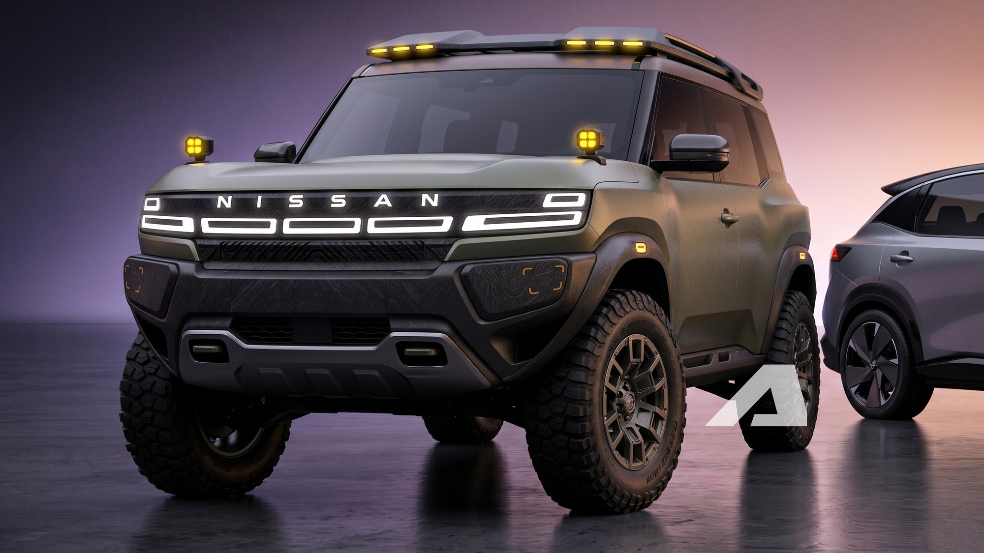 Nissan &lsquo;nh&aacute; h&agrave;ng&rsquo; 2 SUV mới: C&oacute; mẫu hầm hố hơn Land Cruiser FJ, logo ph&aacute;t s&aacute;ng, c&oacute; thể c&oacute; động cơ điện- Ảnh 2.