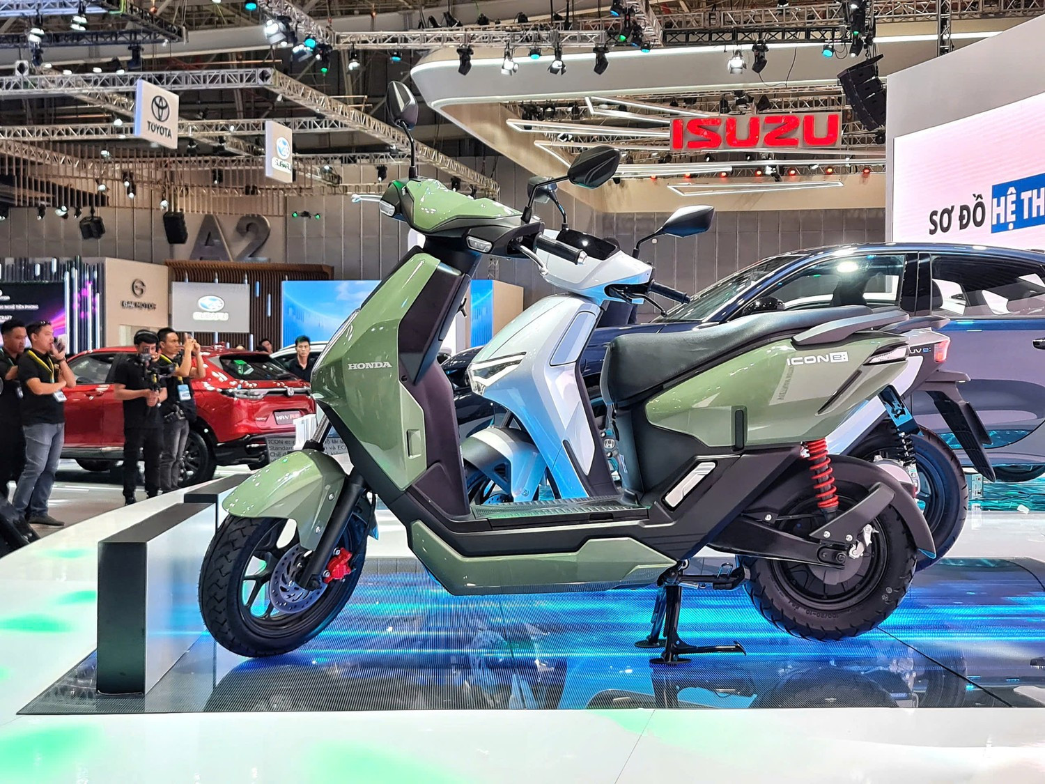 Xe m&aacute;y điện Honda được lắp r&aacute;p tại Việt Nam sẽ được xuất khẩu sang Nhật Bản- Ảnh 1.