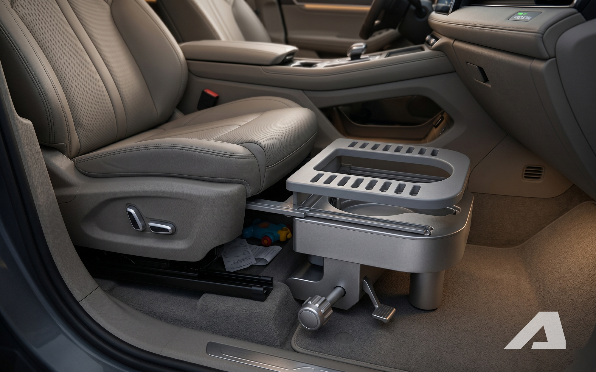 Đỉnh cao của ghế &ocirc; t&ocirc; l&agrave; t&iacute;ch hợp&hellip; bồn cầu: C&oacute; thiết bị th&ocirc;ng gi&oacute;, thổi m&ugrave;i, hữu &iacute;ch tr&ecirc;n những cao tốc d&agrave;i thiếu trạm dừng nghỉ- Ảnh 3.