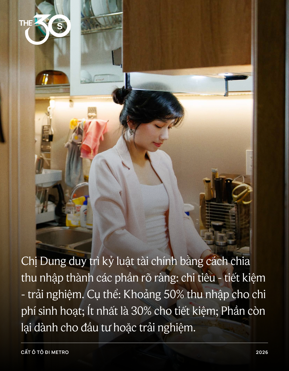 Cất &ocirc; t&ocirc; đi metro, &ldquo;chị Dung&rdquo; ở TP.HCM tiết kiệm 52 triệu một năm: Mua v&agrave;ng, ăn sang cũng thấy an t&acirc;m hẳn- Ảnh 14.