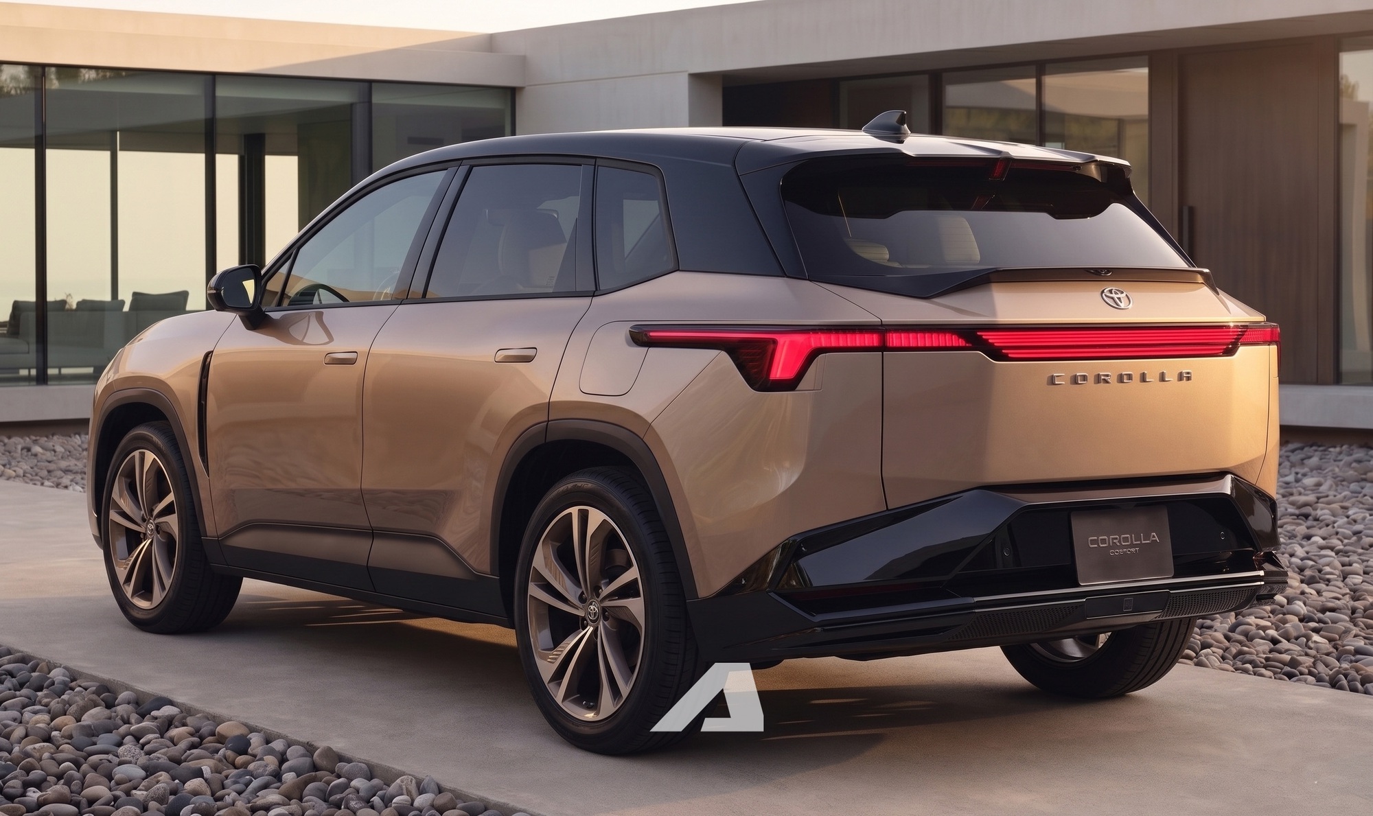 Xem trước Toyota Corolla Cross đời mới: K&iacute;ch thước lớn hơn, d&aacute;ng g&oacute;c cạnh hơn, nội thất sẽ thay đổi lớn, c&oacute; thể th&ecirc;m PHEV- Ảnh 4.