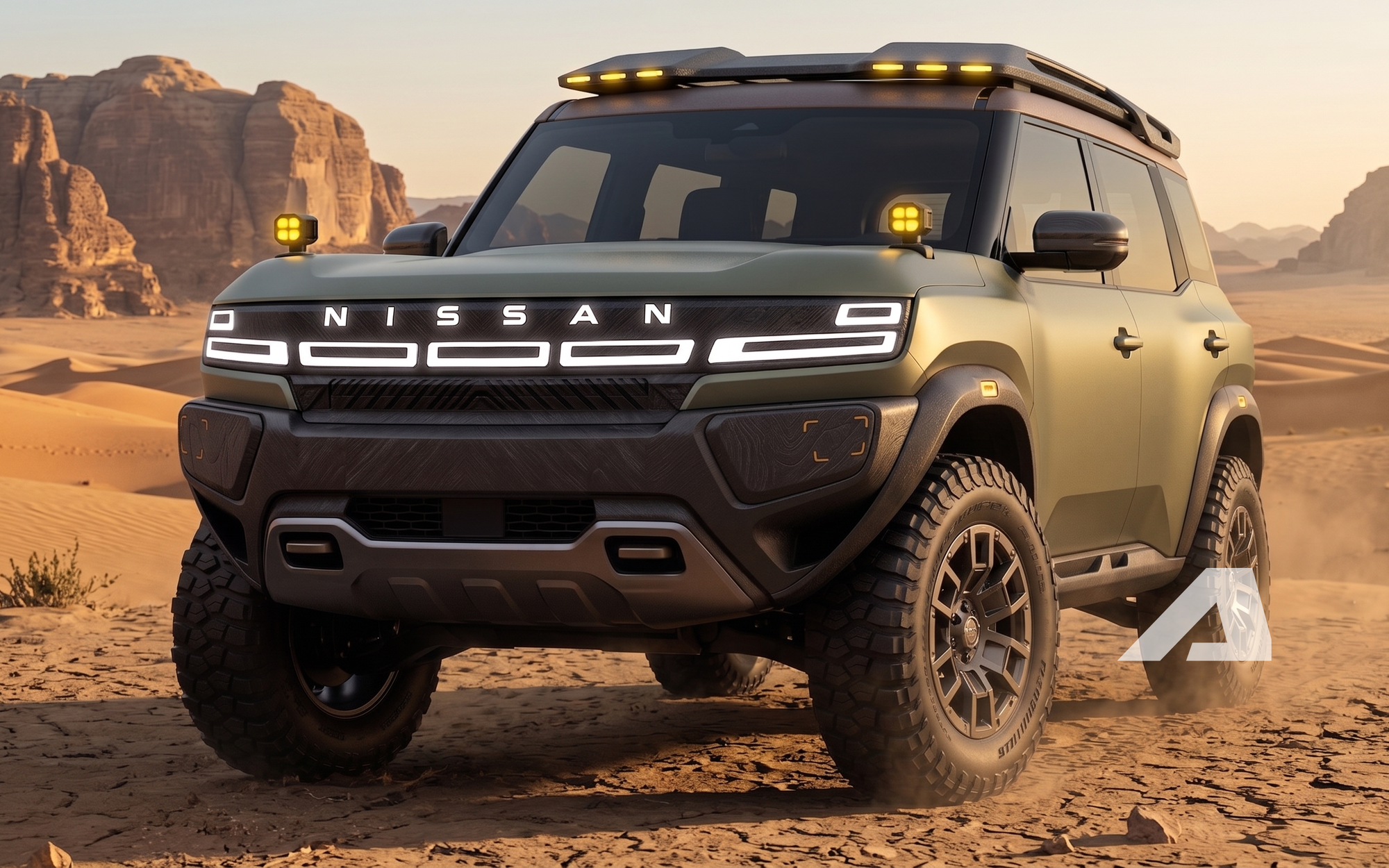 SUV Nissan ho&agrave;n to&agrave;n mới được tiết lộ gi&aacute; dự kiến quy đổi dưới 1 tỷ đồng, cạnh tranh Ford Bronco với khung gầm rời, động cơ hybrid- Ảnh 3.