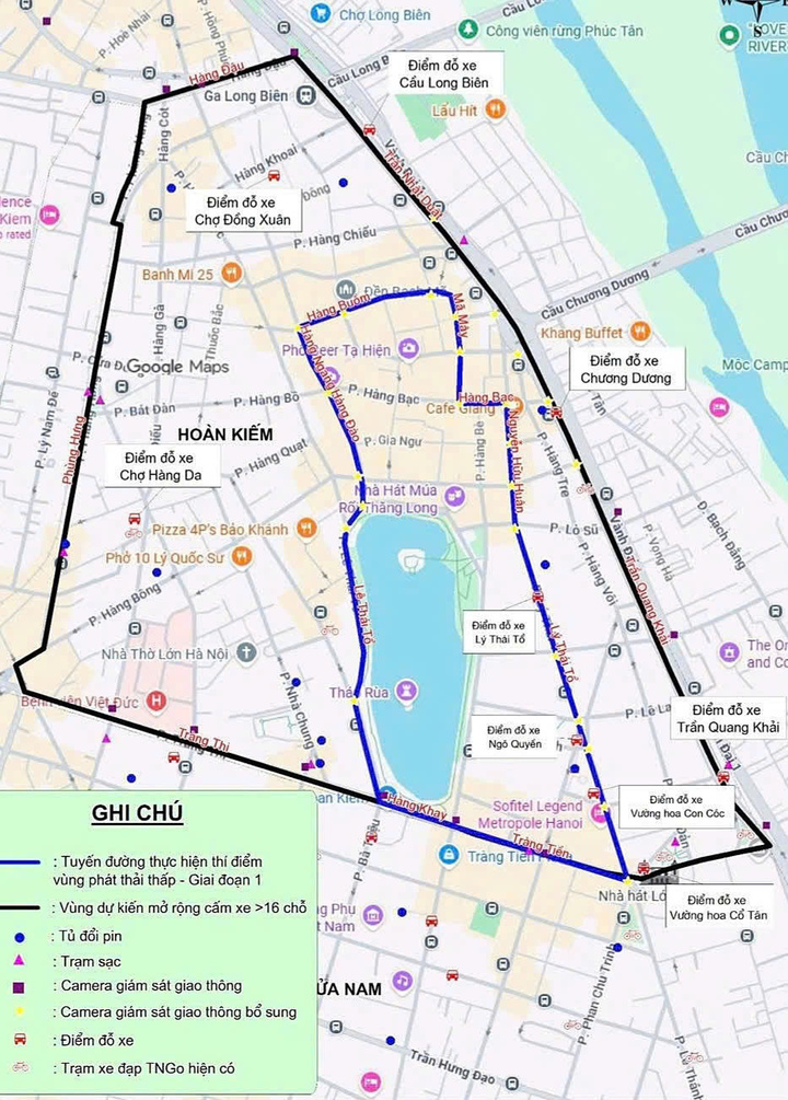 H&agrave; Nội sẽ lắp camera tự động nhận diện xe đạt chuẩn ra v&agrave;o v&ugrave;ng ph&aacute;t thải thấp- Ảnh 1.