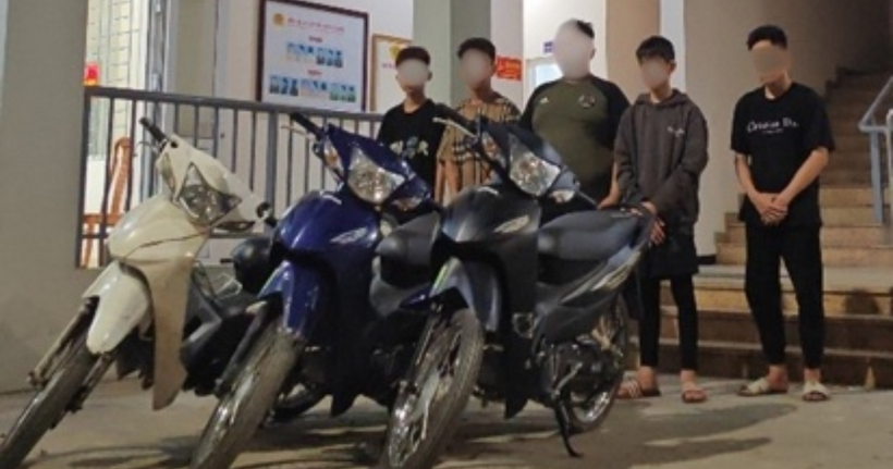 L&agrave;m r&otilde; ổ nh&oacute;m trộm xe m&aacute;y trẻ tuổi tr&ecirc;n địa b&agrave;n H&agrave; Nội- Ảnh 1.