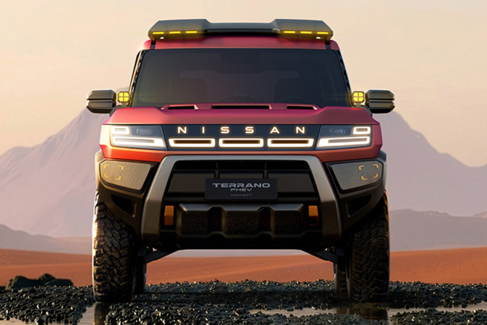 Nissan Terrano đời mới ra mắt: D&aacute;ng SUV off-road hầm hố, m&aacute;y hybrid cắm sạc hơn 400hp, sẽ b&aacute;n ở ĐN&Aacute; cạnh tranh Land Cruiser Prado- Ảnh 1.